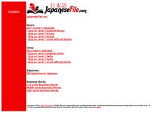 Tablet Screenshot of japanesefile.com